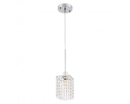 Elegant Taylor 1 Light Pendant - Chrome (LD7500C)