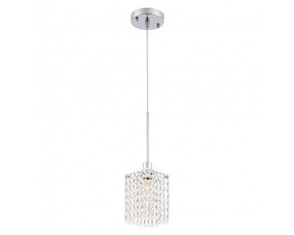 Elegant Taylor 1 Light Pendant - Chrome (LD7500C)