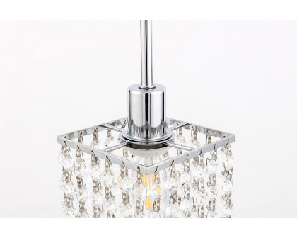 Elegant Taylor 1 Light Pendant - Chrome (LD7500C)