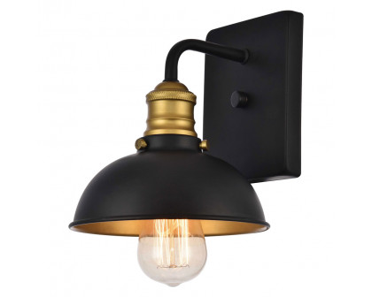 Elegant Anders 3 Lights Wall Sconce - Black, L 7.1" (LD8004W7BK)