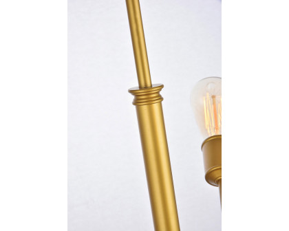 Elegant Pendant Light - Brass, L 17.1" (LD8017D18BR)