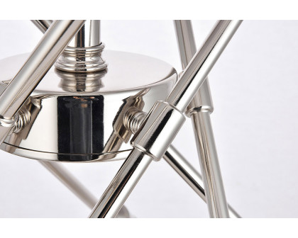 Elegant Pendant Light - Polished Nickel, L 27.2" (LD8018D28PN)