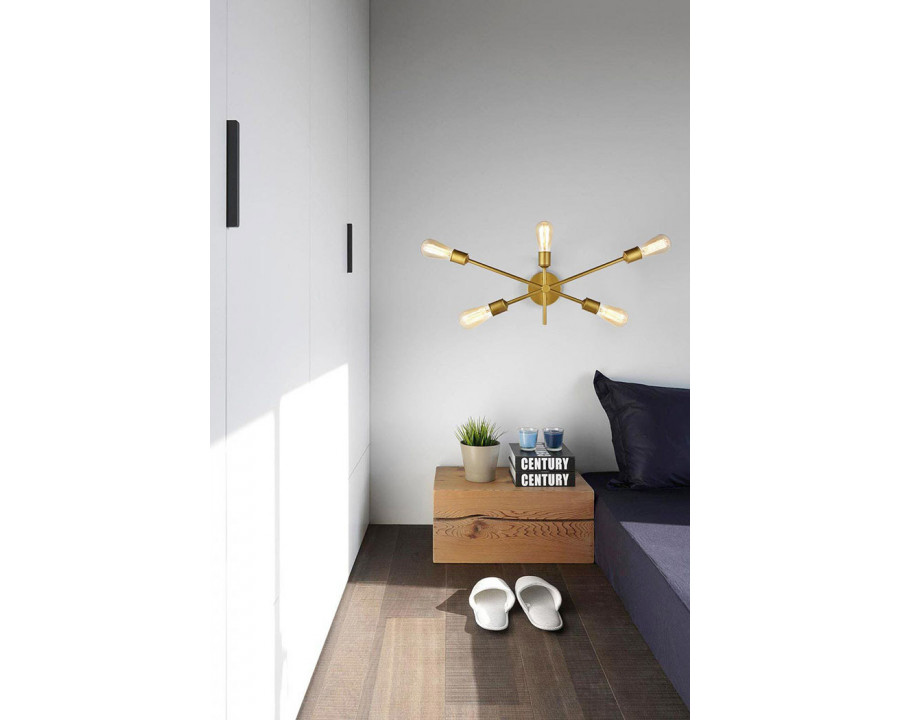 Elegant Wall Sconce - Brass (LD8022W24BR)