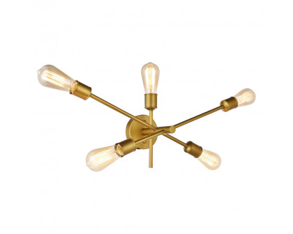 Elegant Wall Sconce - Brass (LD8022W24BR)