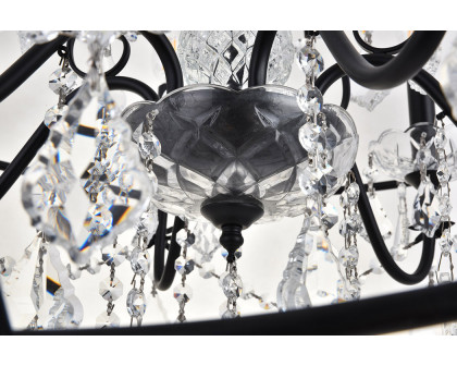 Elegant Pendant Light - Black, L 25.5" (LD8801D25BK)