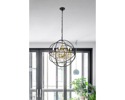 Elegant Pendant Light - Gold/Black, L 25.5" (LD8801D25GB)