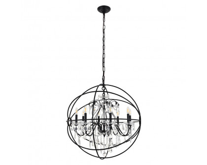 Elegant Pendant Light - Black, L 32" (LD8801D32BK)