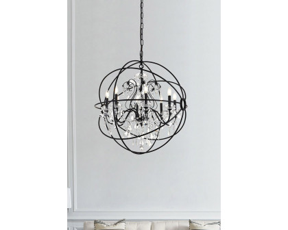 Elegant Pendant Light - Black, L 32" (LD8801D32BK)