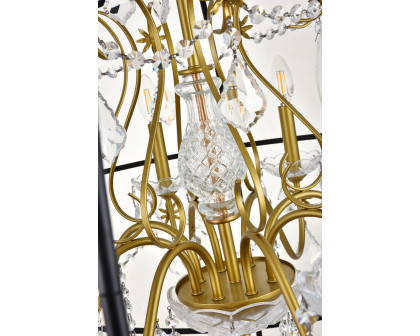 Elegant Pendant Light - Gold/Black, L 32" (LD8801D32GB)