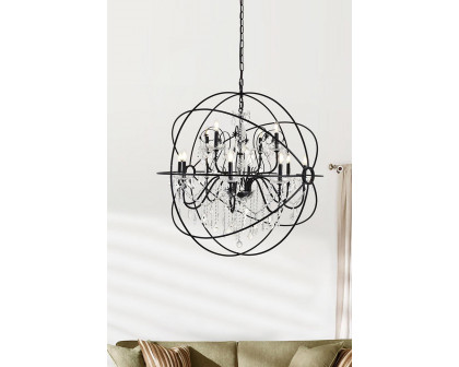 Elegant Pendant Light - Black, L 43.5" (LD8801D43BK)