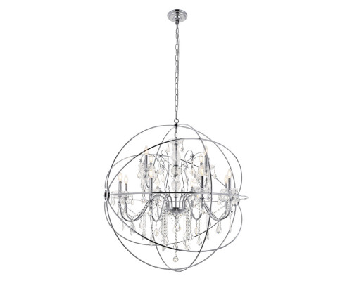 Elegant Pendant Light - Chrome, L 43.5" (LD8801D43C)