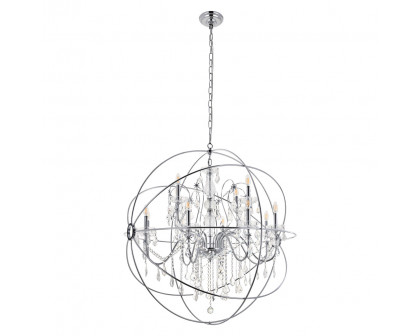 Elegant Pendant Light - Chrome, L 43.5" (LD8801D43C)