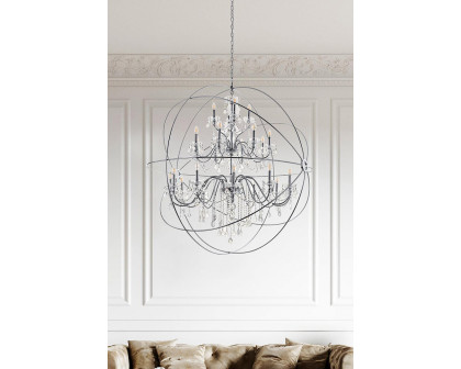 Elegant Pendant Light - Chrome, L 60" (LD8801D60C)