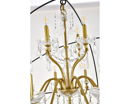 Elegant Pendant Light - Gold/Black, L 60" (LD8801D60GB)