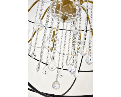 Elegant Pendant Light - Gold/Black, L 60" (LD8801D60GB)