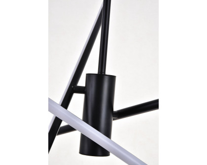 Elegant Pendant Light - Black, L 28.5" (LD9001D29BK)