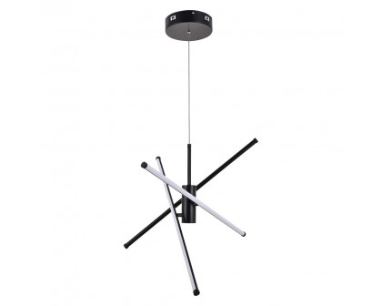 Elegant Pendant Light - Black, L 28.5" (LD9001D29BK)