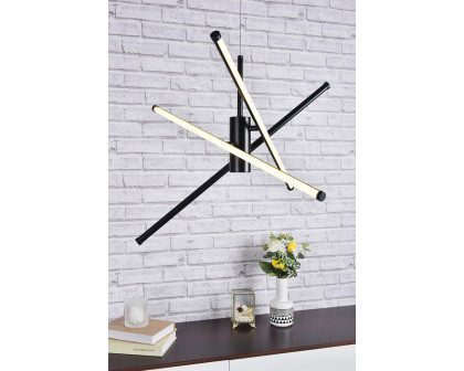 Elegant Pendant Light - Black, L 28.5" (LD9001D29BK)