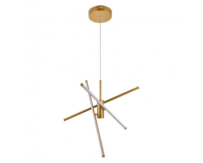 Elegant Pendant Light - Brass, L 28.5" (LD9001D29BR)