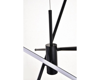 Elegant Pendant Light - Black, L 43.5" (LD9001D42BK)