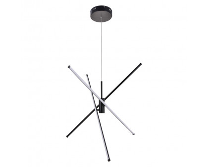 Elegant Pendant Light - Black, L 43.5" (LD9001D42BK)