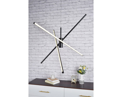 Elegant Pendant Light - Black, L 43.5" (LD9001D42BK)