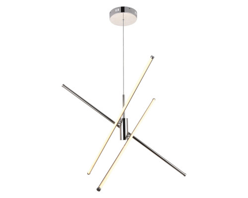 Elegant Pendant Light - Polished Nickel, L 43.5" (LD9001D42PN)