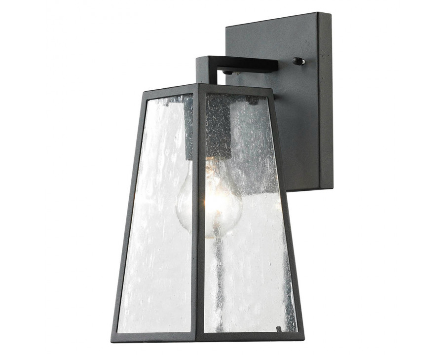 Elegant Outdoor Wall Light - Matte Black, L 5" (LDOD2200)