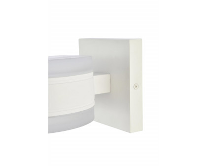 Elegant Raine Integrated Led Wall Sconce - White (LDOD4012WH)