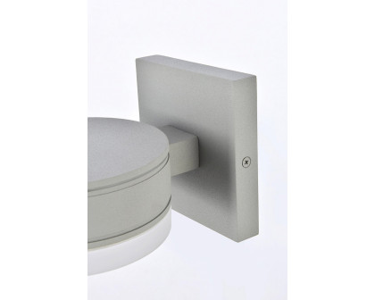 Elegant Raine Integrated Led Wall Sconce - Silver (LDOD4013S)