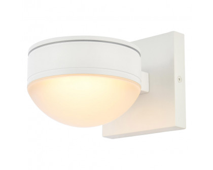 Elegant Raine Integrated Led Wall Sconce - White (LDOD4014WH)