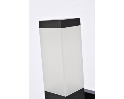 Elegant LED Outdoor Wall Light - Black (LDOD4021BK)