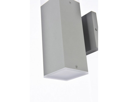 Elegant LED Outdoor Wall Light - Silver (LDOD4021S)