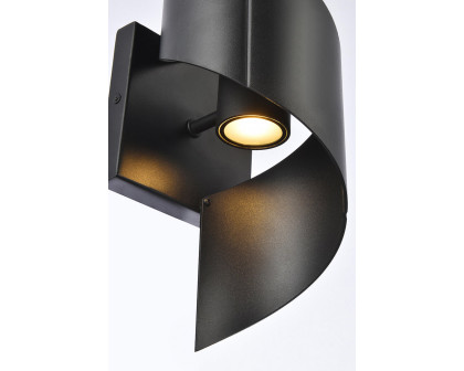 Elegant Raine Integrated Led Wall Sconce - Black (LDOD4034BK)