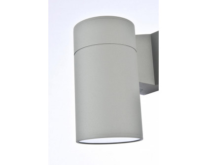 Elegant LED Outdoor Wall Light - Silver (LDOD4039S)