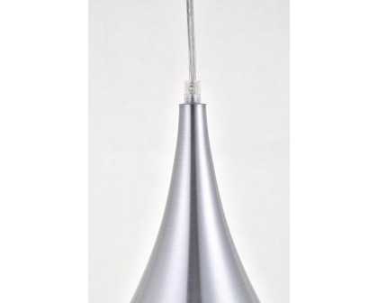 Elegant Nora 11.5" 3-Light Pendant - Burnished Nickel (LDPD2000BN)