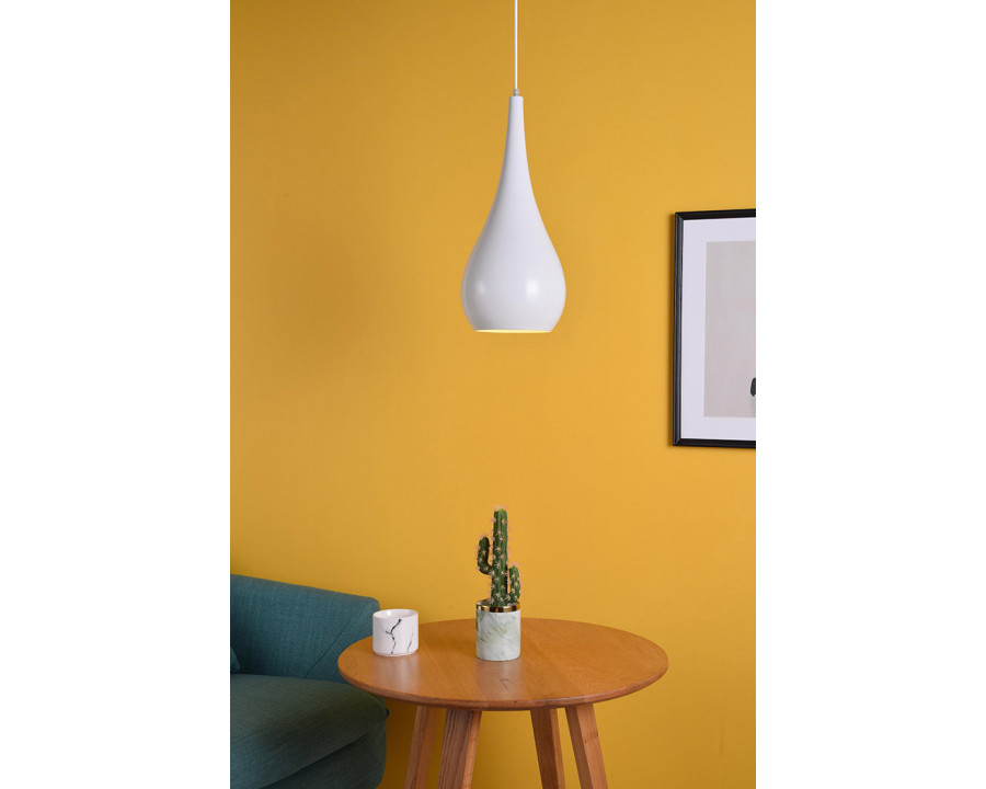 Elegant Pendant Light - White (LDPD2002WH)