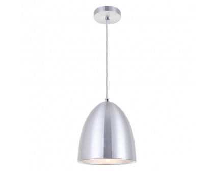 Elegant Pendant Light - Burnished Nickel, L 9.5" (LDPD2036BN)