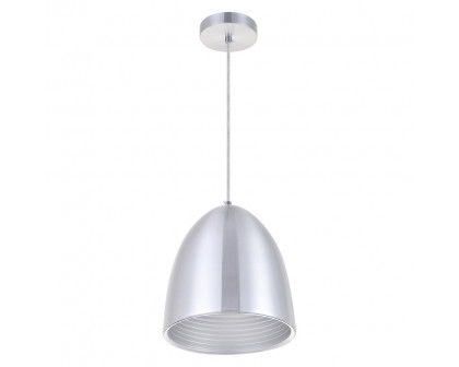 Elegant Pendant Light - Burnished Nickel, L 9.5" (LDPD2036BN)