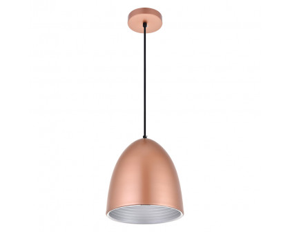 Elegant Pendant Light - Honey Gold, L 9.5" (LDPD2036HG)