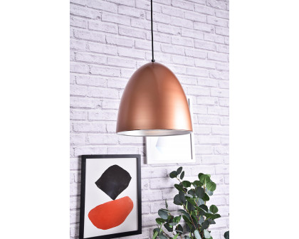 Elegant Pendant Light - Honey Gold, L 11.5" (LDPD2038HG)