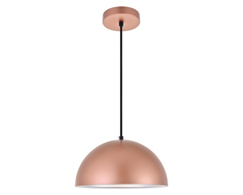 Elegant Circa 1-Light Pendant - Honey Gold, L 11.5" (LDPD2040HG)