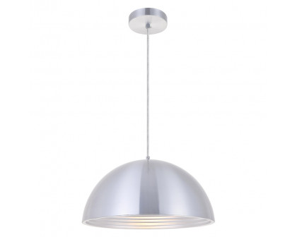 Elegant Circa 1-Light Pendant - Burnished Nickel, L 15.5" (LDPD2042BN)