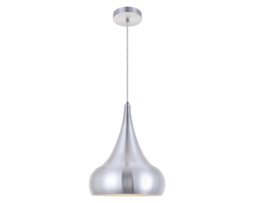 Elegant Circa 1-Light Pendant - Burnished Nickel, L 11.5" (LDPD2047BN)