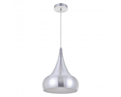 Elegant Circa 1-Light Pendant - Burnished Nickel, L 11.5" (LDPD2047BN)