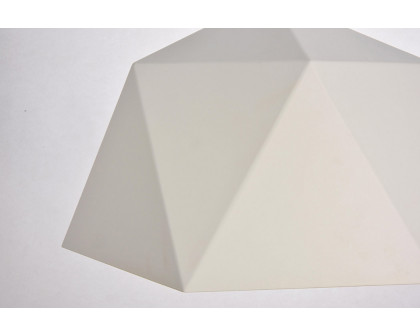 Elegant Pendant Light - White, L 17.7" (LDPD2082)