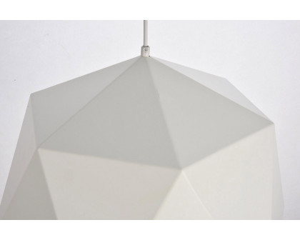 Elegant Pendant Light - White, L 17.7" (LDPD2082)