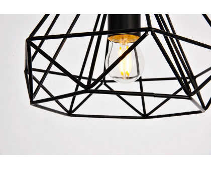 Elegant Pendant Light - Black, L 9.8" (LDPD2089)