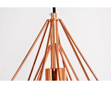 Elegant Pendant Light - Copper, L 9.8" (LDPD2090)