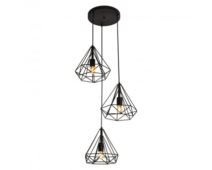 Elegant Pendant Light - Black, L 18.1" (LDPD2091)